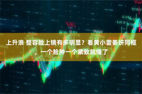 上升浪 整容脸上镜有多明显？看黄小蕾姜妍同框，一个脸肿一个紧致就懂了